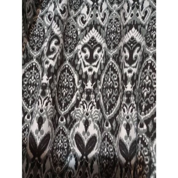 Roamans‎ Leggings Ladies 2x Black White - Picture 4 of 6
